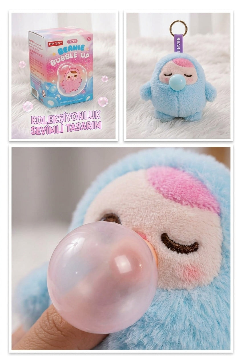 Beanie Bubble Up Peluş Anahtarlık Sürpriz Paketi